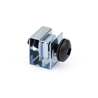 StarTech.com Server Rack Screws and Clip Nuts - 10-32 - Rack Mount Screws and Slide-On Cage Nuts - 50 Pack