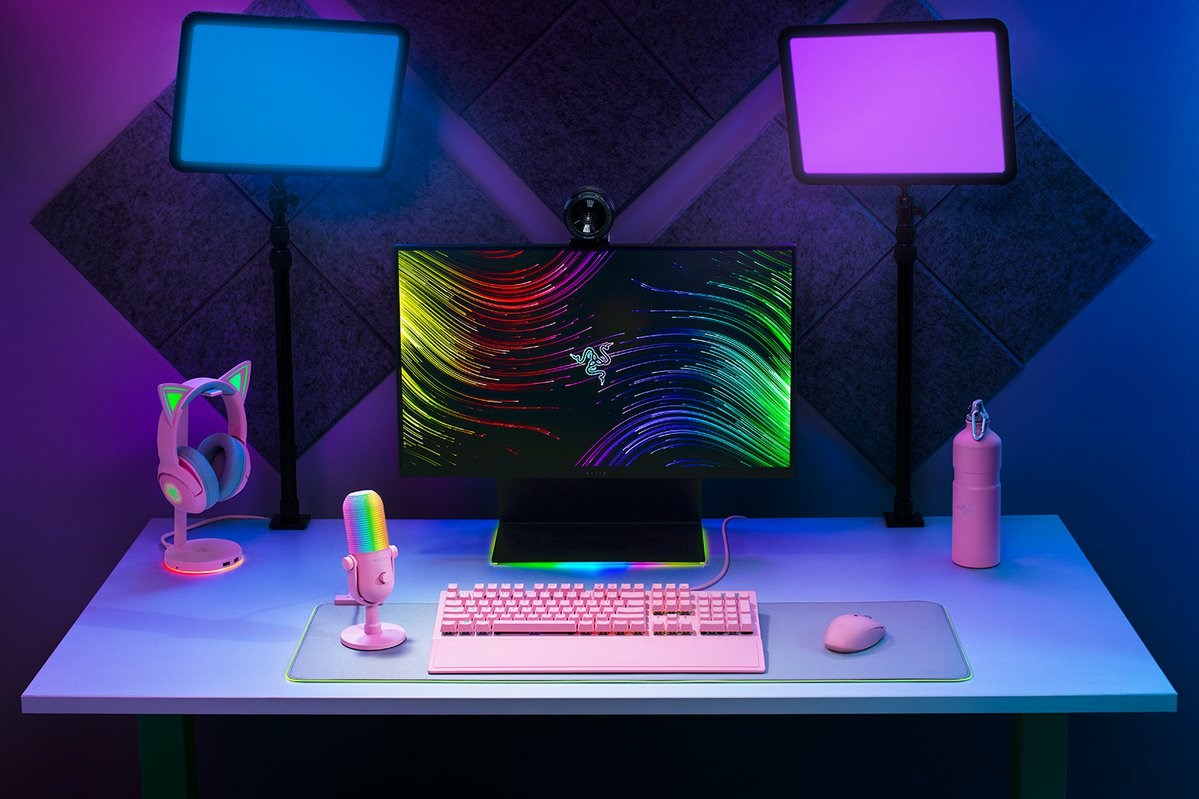 Razer Seiren V3 Chroma Pink PC microphone