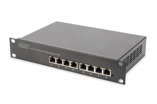 Digitus Network Set - 254 mm (10") - 9U, 312 x 300 mm (W xD)