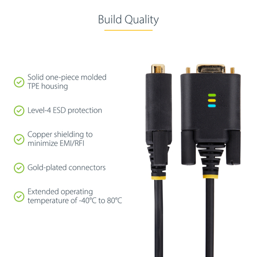 1P10FFC-USB-SERIAL - Cables & Adaptors by StarTech.com