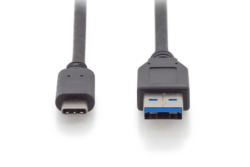 Digitus USB Type-C connection cable, Gen2, Type-C to A