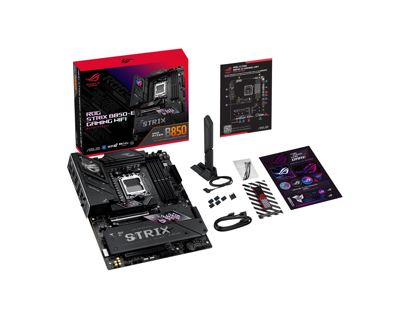 ASUS ROG STRIX B850-E GAMING WIFI AMD B850 Socket AM5 ATX