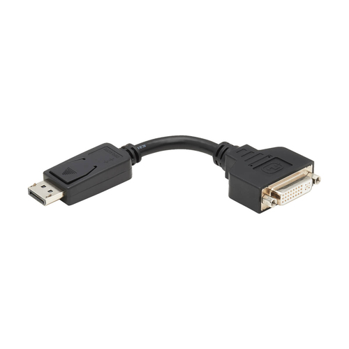 Tripp Lite P134-000 DisplayPort to DVI-I Adapter Cable (M/F), 6 in. (15.2 cm)