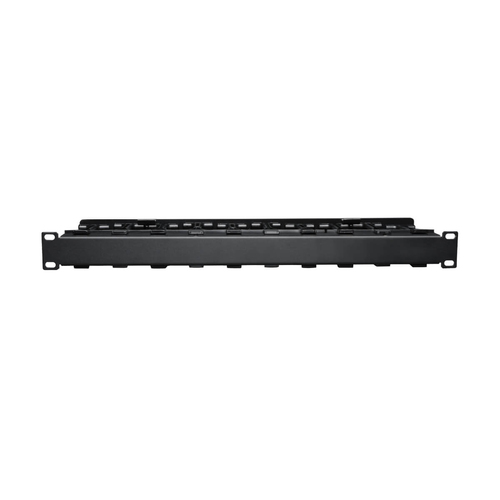 Tripp Lite SRCABLEDUCT1UHD SmartRack 1U High Capacity Horizontal Cable Manager - Finger duct with dual-hinge cover