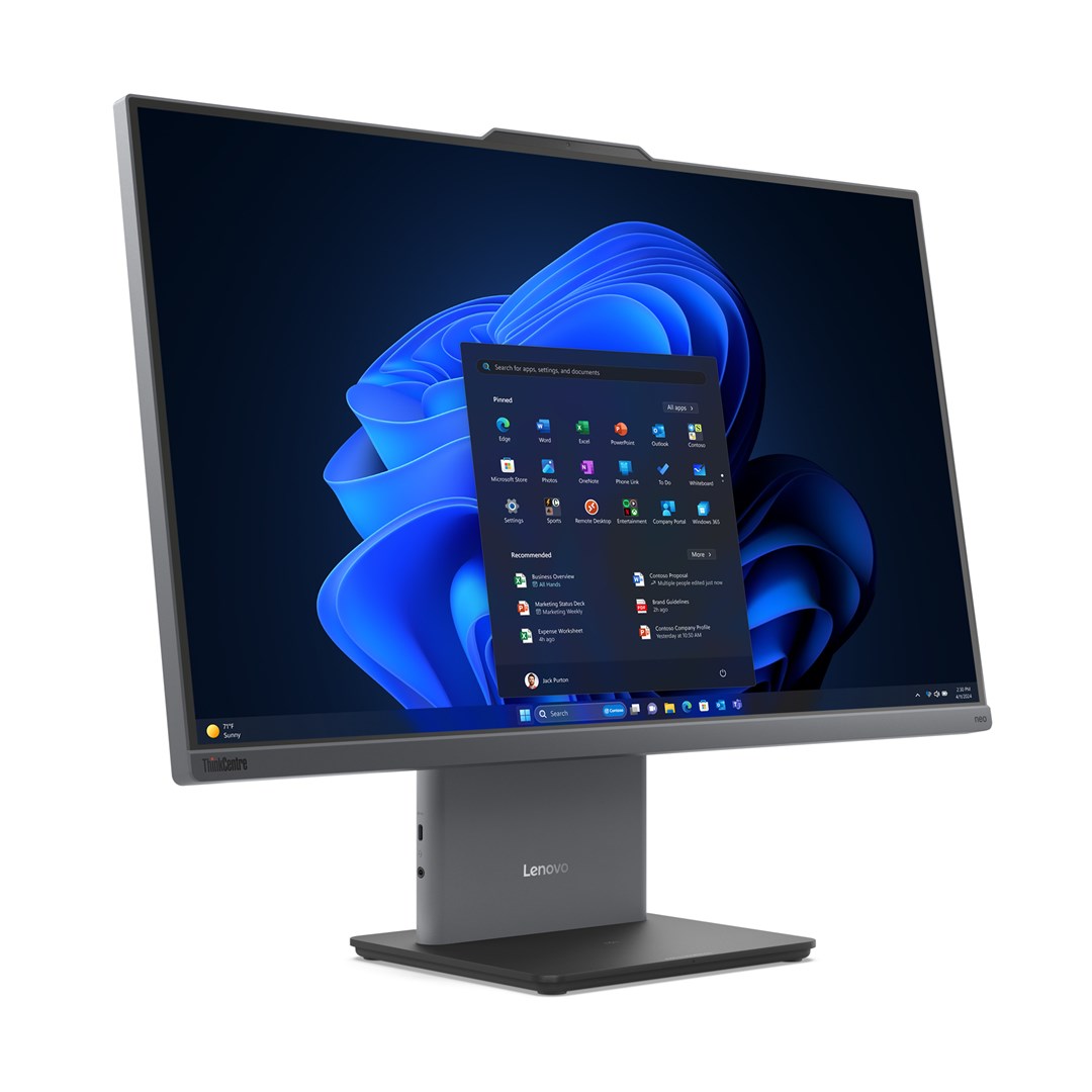Lenovo ThinkCentre neo 50a 27 Gen 5 Intel® Core™ i3 i3-1315U 68.6 cm (27") 1920 x 1080 pixels All-in-One PC 8 GB DDR5-SDRAM 512 GB SSD Windows 11 Pro Wi-Fi 6 (802.11ax) Grey