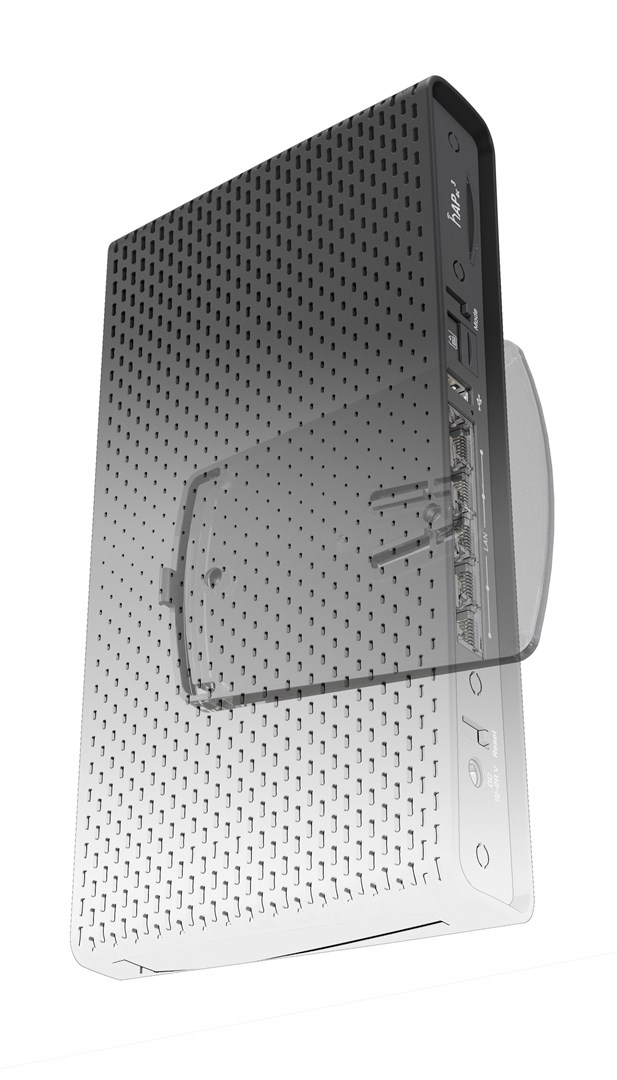 Mikrotik hAP ac³ wireless router Gigabit Ethernet Dual-band (2.4 GHz / 5 GHz) Black