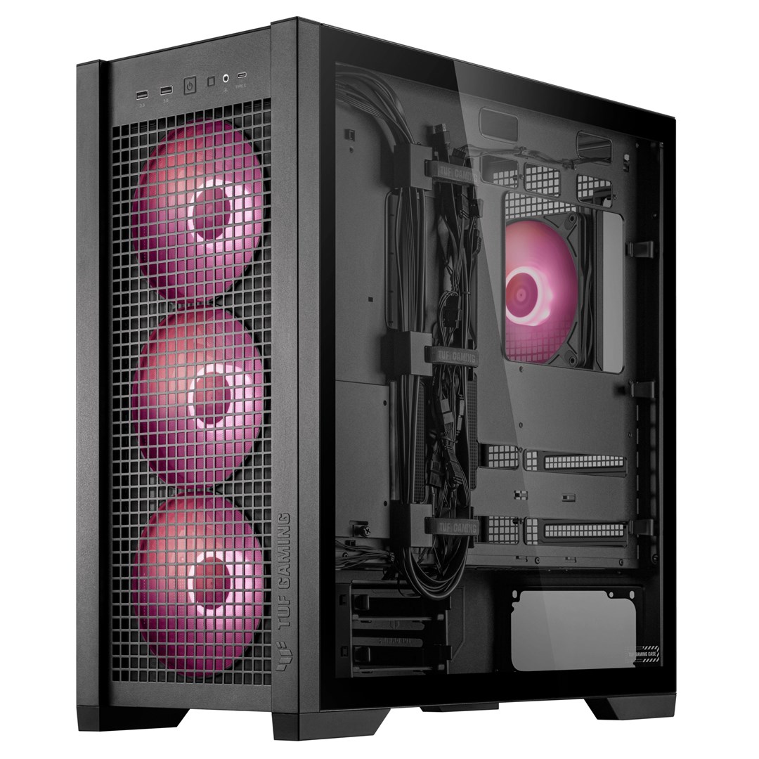 ASUS TUF Gaming GT302 ARGB Midi Tower Black
