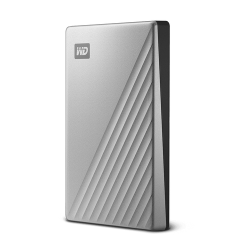 Western Digital My Passport Ultra for Mac external hard drive 5 TB USB Type-C 3.2 Gen 1 (3.1 Gen 1) Silver
