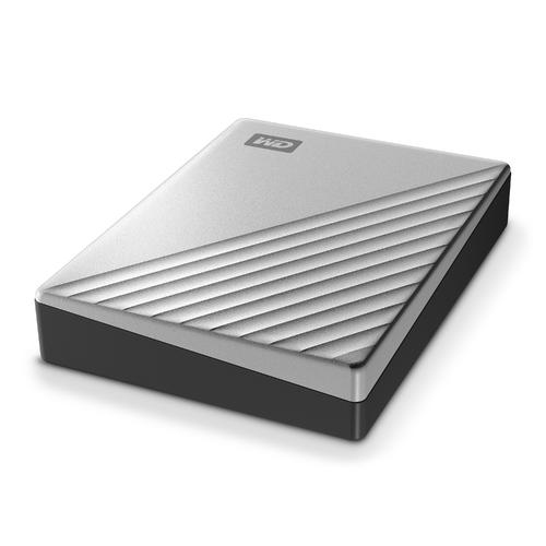 Western Digital WDBFTM0040BSL-WESN external hard drive 4 TB USB Type-C 3.2 Gen 1 (3.1 Gen 1) Silver