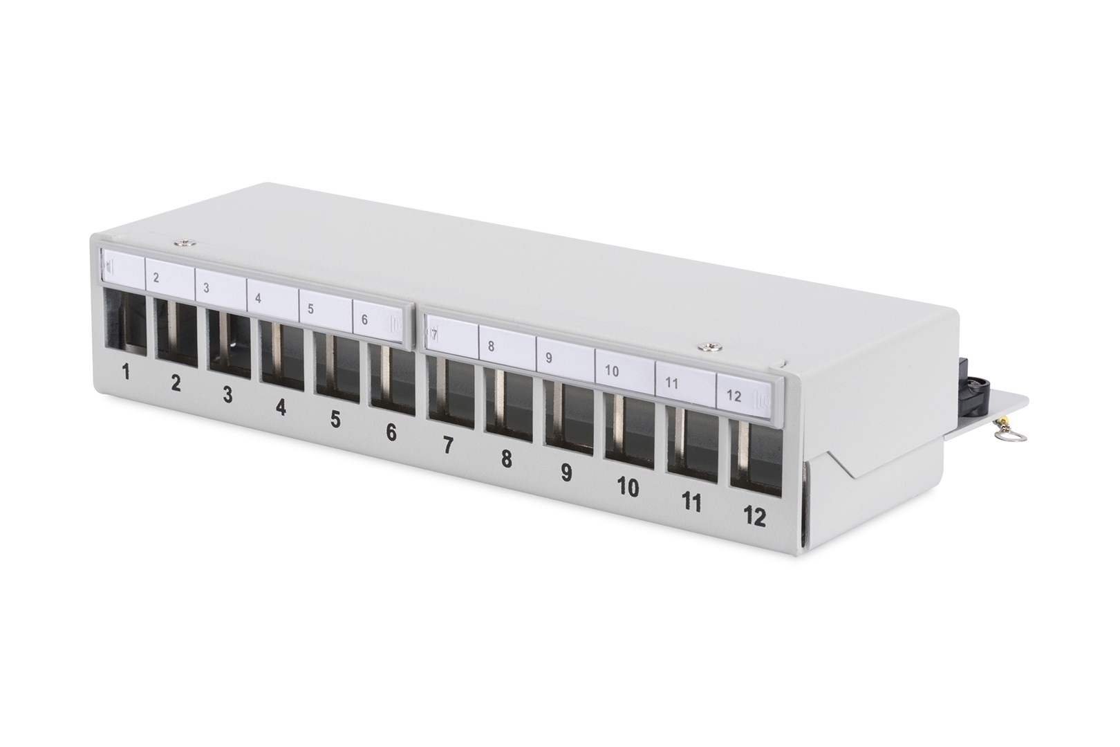Digitus Desktop Modular Patch Panel, shielded, 12-port