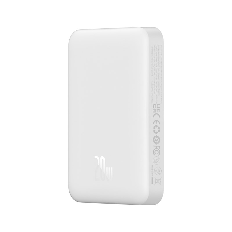Baseus P10059001223-00 Lithium polymer (LiPo) power bank 10000 mAh Wireless charging White