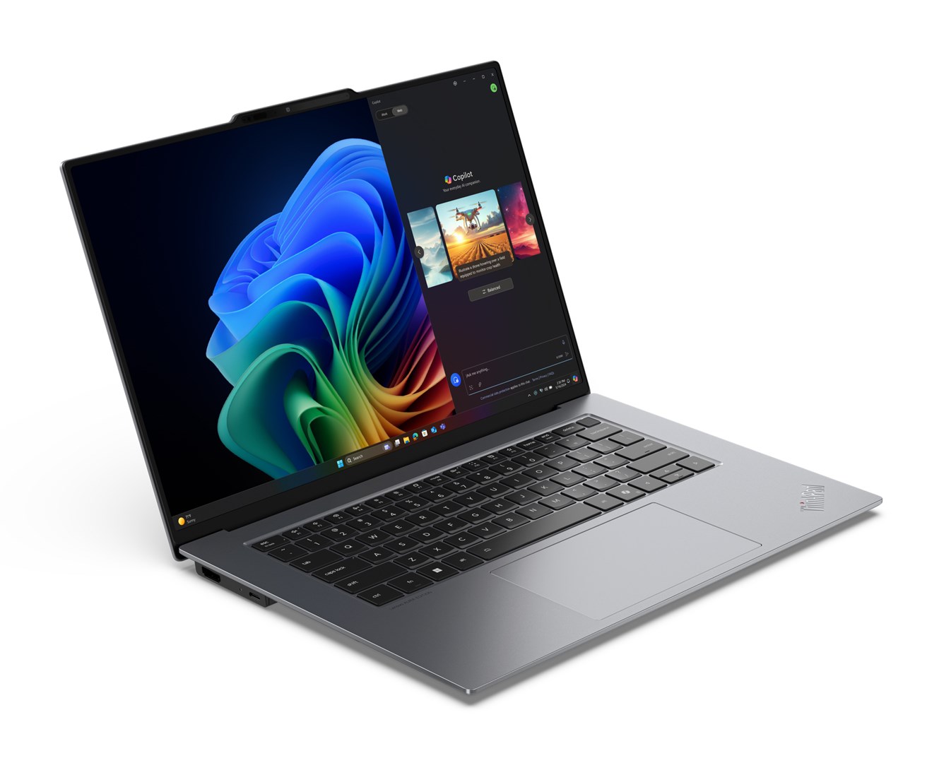 Lenovo ThinkPad X9-15 Gen 1 Copilot+ PC Intel Core Ultra 7 258V Laptop 38.9 cm (15.3") Touchscreen 2.8K 32 GB LPDDR5x-SDRAM 1 TB SSD Wi-Fi 7 (802.11be) Windows 11 Pro French Grey