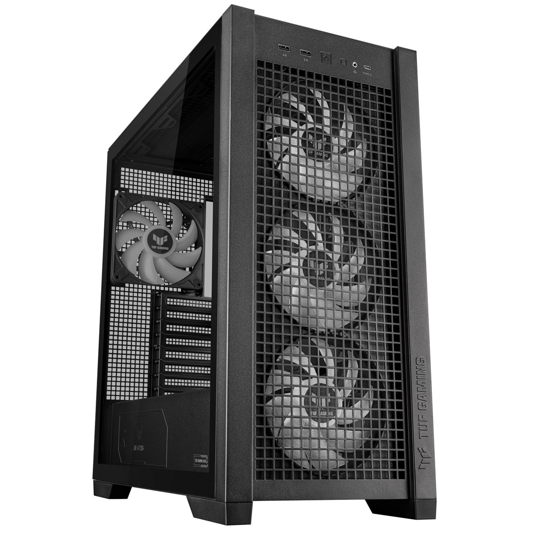 ASUS TUF Gaming GT302 ARGB Midi Tower Black