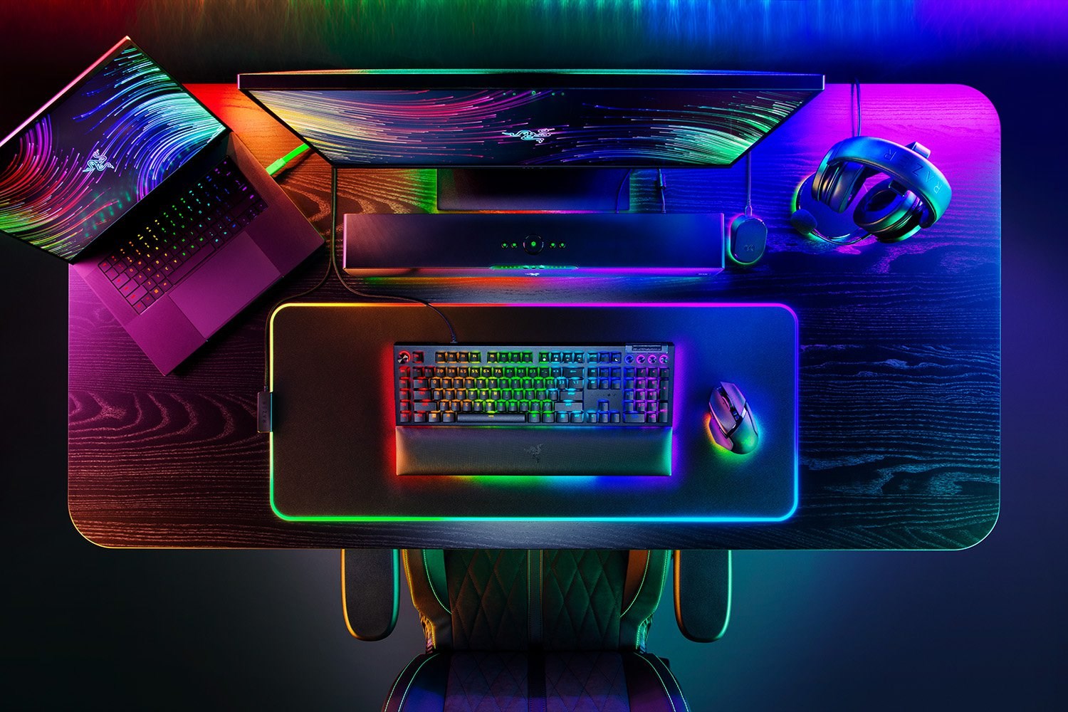 Razer BlackWidow V4 Pro keyboard Gaming USB QWERTZ German Black