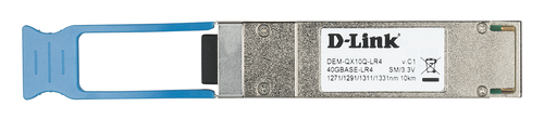 D-Link 40GBase-LR4 QSFP+ Single-Mode Transceiver, 10km
