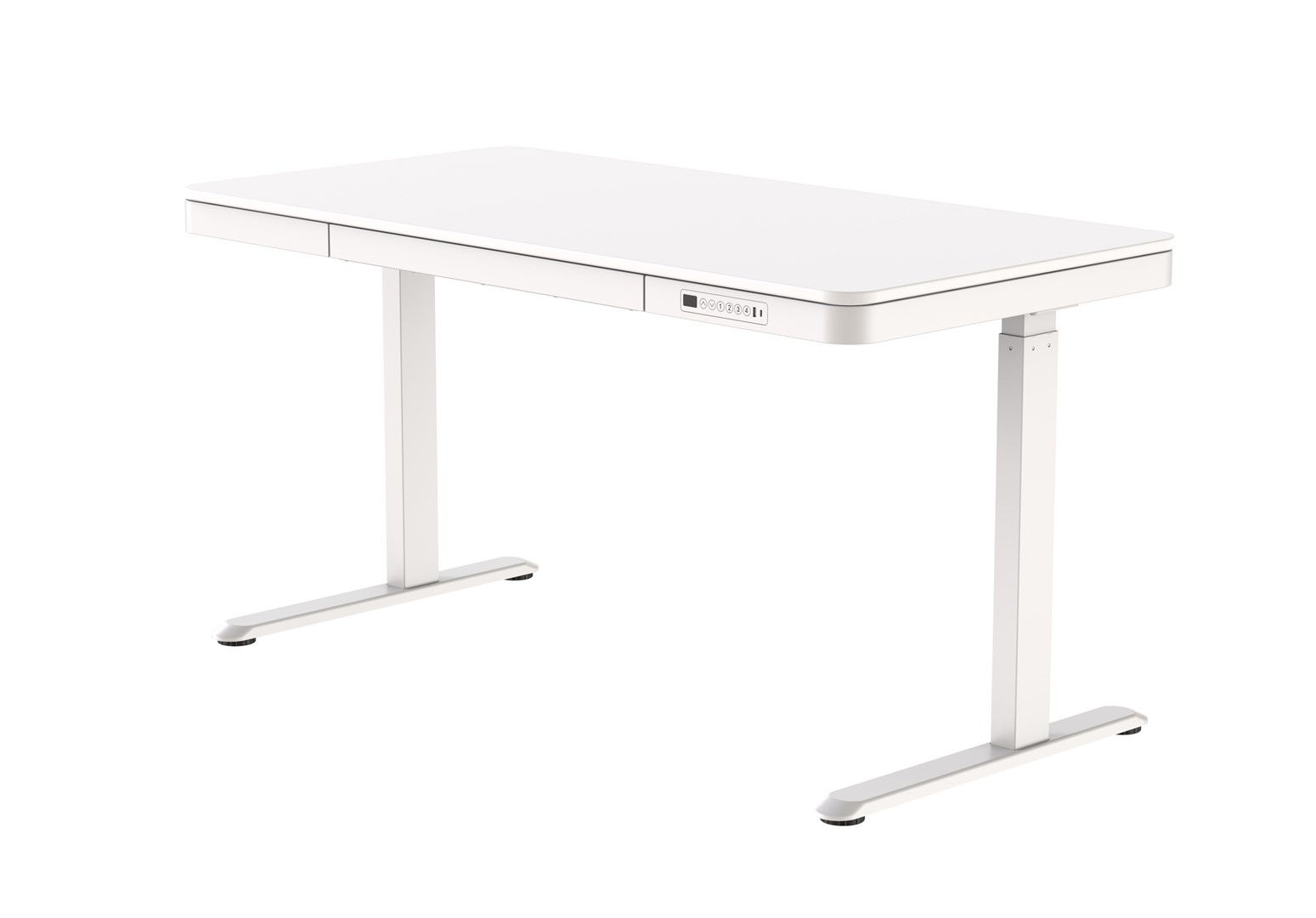 ACTIVEJET desk with electric height adjustment 140x70 ET119W-C white