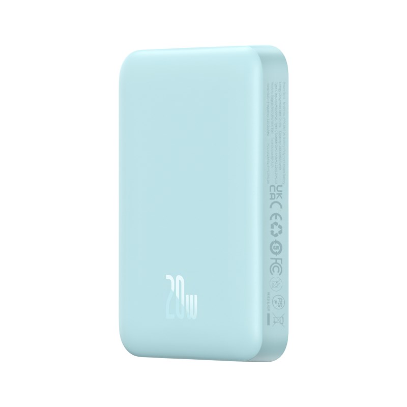 Baseus P10059001313-00 Lithium polymer (LiPo) power bank 10000 mAh Wireless charging Blue