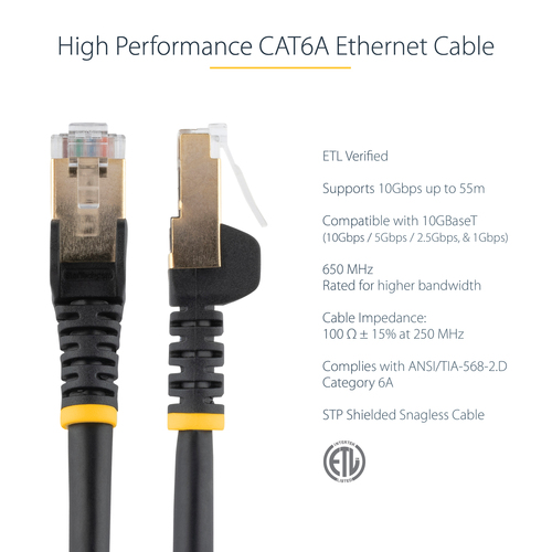 6ASPAT5MBK - Cables & Adaptors by StarTech.com