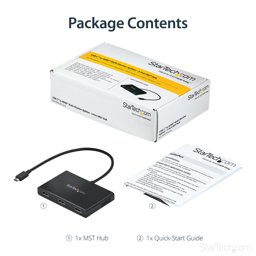 MSTCDP123HD - Cables & Adaptors by StarTech.com