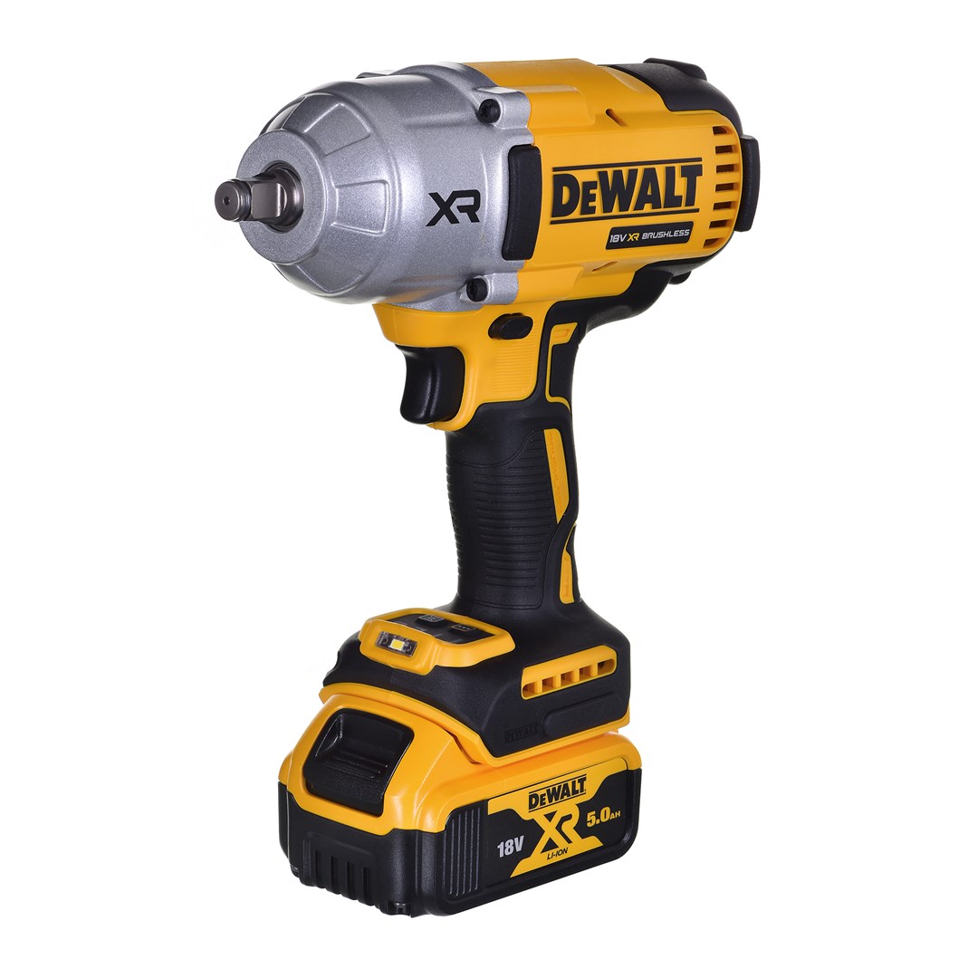 Impact wrench 1/2  18V 2x5.0Ah DCF900P2T-QW DEWALT