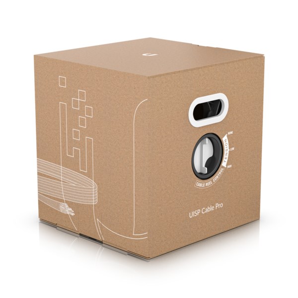 Ubiquiti UISP Cable Pro networking cable Black 305 m Cat5e