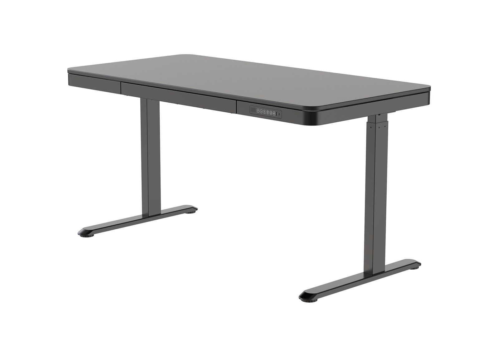 ACTIVEJET desk with electric height adjustment 140x70 ET119W-C black