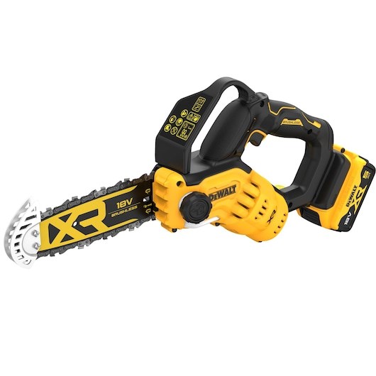 Grandininis pjuklas Akumulatorowa pila grandininis  miecz 20cm  18V  Li-Ion 1x5 0Ah  DeWalt [DCMPS520P1-QW]