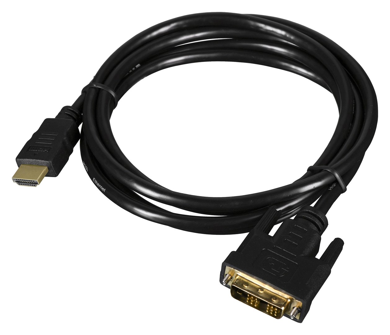 Lanberg CA-HDDV-10CC-0018-BK video cable adapter 1.8 m HDMI Type A (Standard) DVI-D Black