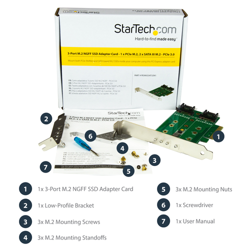 PEXM2SAT32N1 - Computer Systems by StarTech.com