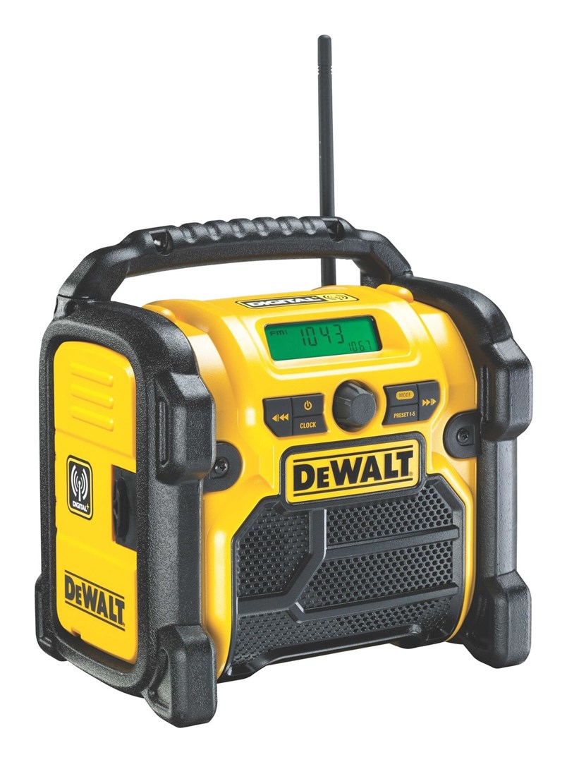 DeWALT DCR020-QW radio Portable Digital Black  Yellow