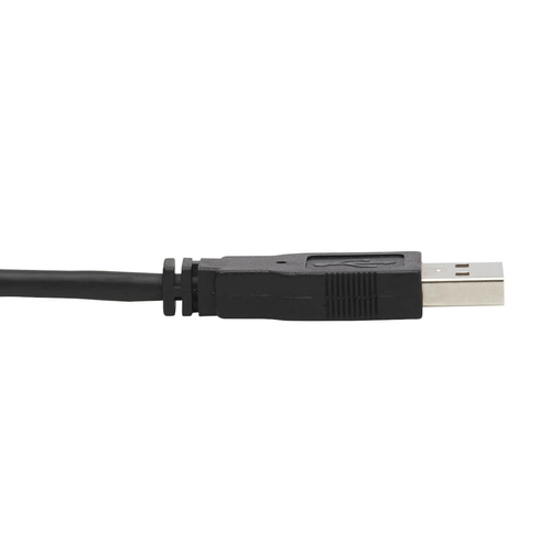 Tripp Lite Dual DisplayPort KVM Cable Kit - DP, USB, 3.5 mm Audio (3xM/3xM) + DP (M/M), 4K, 4:4:4, 6 ft. (1.83 m), Black
