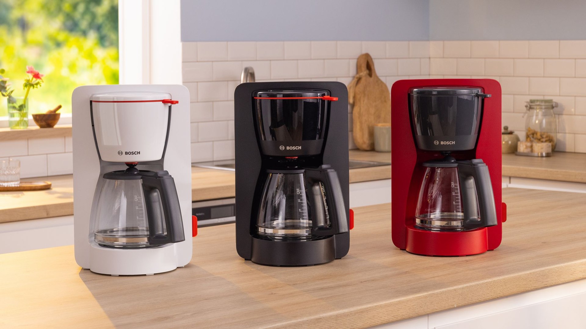 Bosch TKA3M134 coffee maker Manual Drip coffee maker 1.4 L