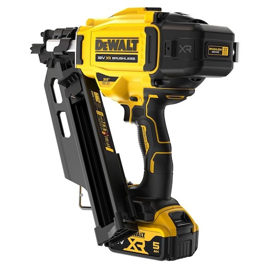 DEWALT. NAILER 18V DCN930P2 33° 64-90mm 2x5 0Ah