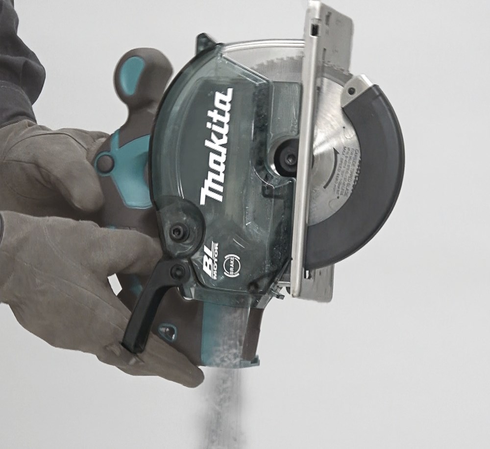 Makita DCS553Z portable circular saw 15 cm Black  Blue 4200 RPM