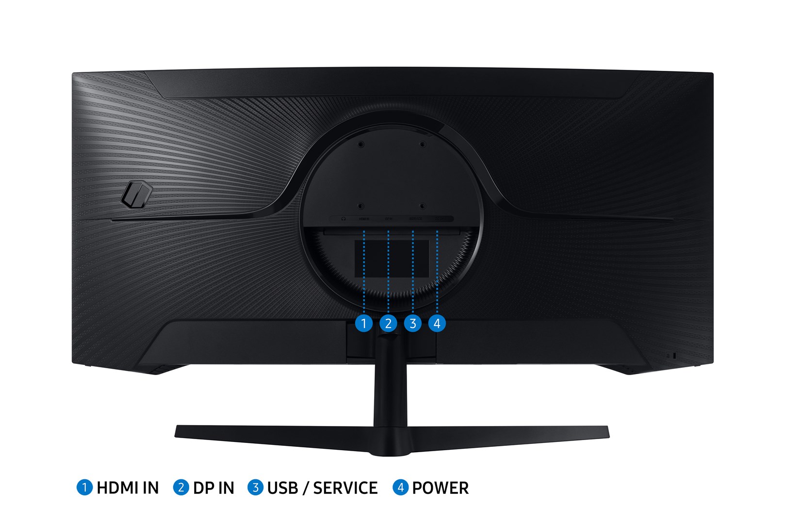 Samsung G55T computer monitor 86.4 cm (34") 3440 x 1440 pixels UltraWide Quad HD LED Black