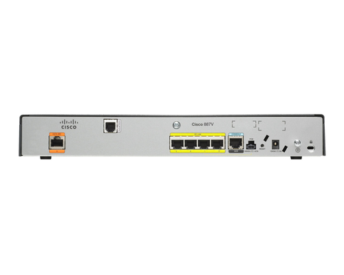 Cisco 888 wired router Fast Ethernet Black