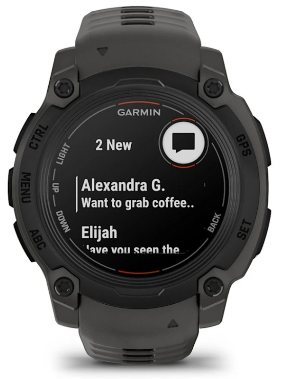 Garmin Instinct E 2.18 cm (0.86") MIP 40 mm Digital 166 x 166 pixels Black GPS (satellite)