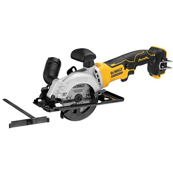 DEWALT DCS571P2 portable circular saw 115 mm 2x XR 18V 5Ah T-STAK II Black  Yellow
