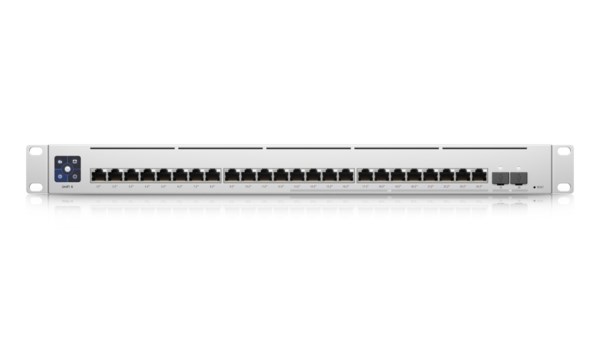 Ubiquiti USW-ENTERPRISE-24-POE network switch Managed L3 Gigabit Ethernet (10/100/1000) Power over Ethernet (PoE) Silver