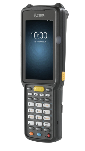 Zebra MC3300x handheld mobile computer 10.2 cm (4") 800 x 480 pixels Touchscreen 445 g Black