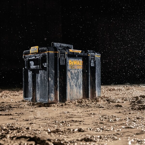 DeWALT DWST83342-1 small parts/tool box Polycarbonate (PC) Black  Yellow