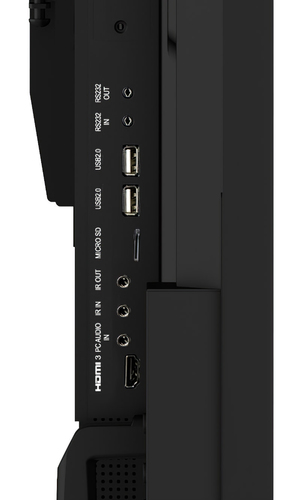 iiyama 98" 4K UHD Professional Digital Signage display featuring Android OS, iiSignage² and OPS PC slot