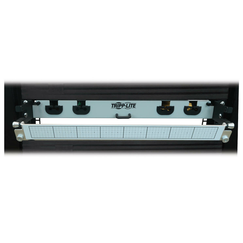 Tripp Lite Preloaded Fiber Panel, 1U - 2x (12F MTP/MPO-APC to 4x LC Duplex F/M) 8F Trunk Cables, OS2 Singlemode, 20 m (65.6 ft.)