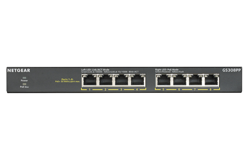NETGEAR GS308PP Unma...