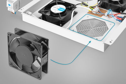 Digitus Ventilators for use in ventilator units for network and server cabinets