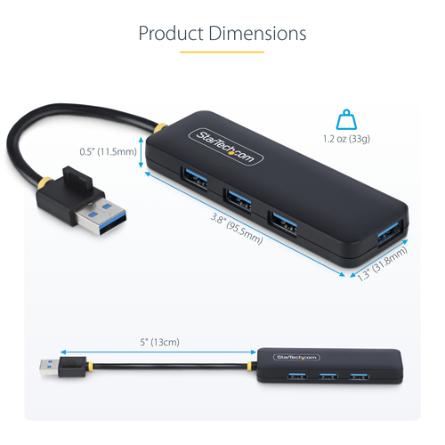 H5A4A-USB-HUB - Cables & Adaptors by StarTech.com