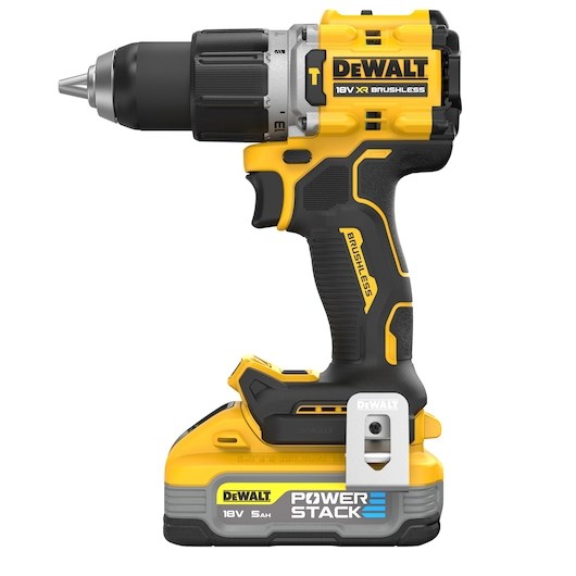 DEWALT WIERTARKO-WKRĘTARKA UDAROWA 18V 90Nm DCD805H2T 2x5 0Ah POWERSTACK