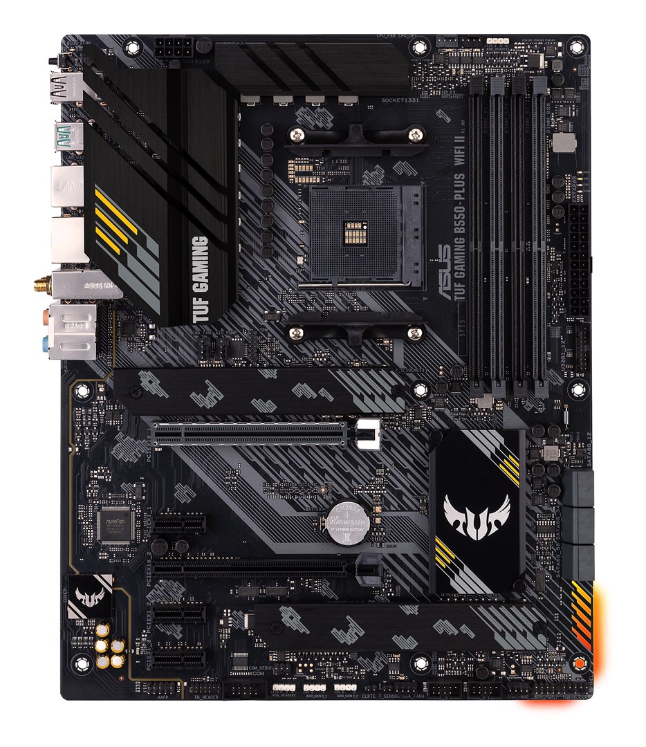 ASUS TUF GAMING B550-PLUS WIFI II AMD B550 Socket AM4 ATX