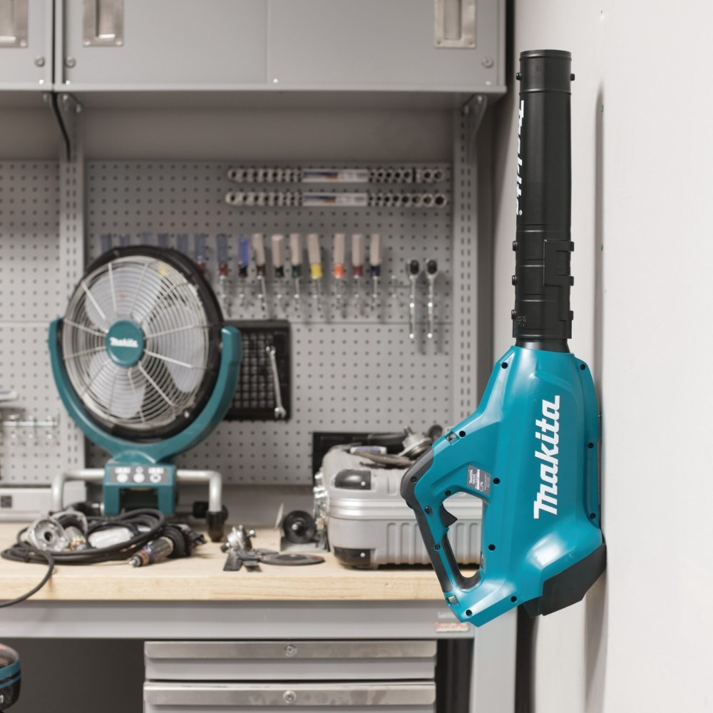 Makita DUB362Z cordless leaf blower 193 km/h Black  Turquoise 18 V Lithium-Ion (Li-Ion)