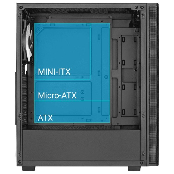 PC Case Aerocool PGS Designer-G-BK-V1